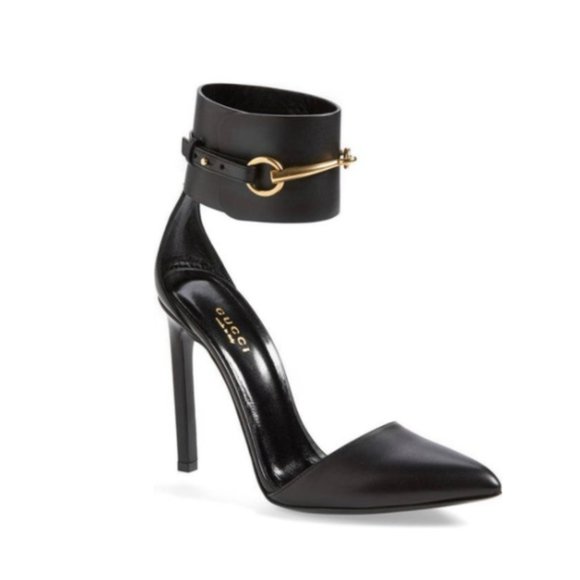 Gucci Ursula Pumps with Horsebit Strap- Size 37.5 - Picture 5 of 11